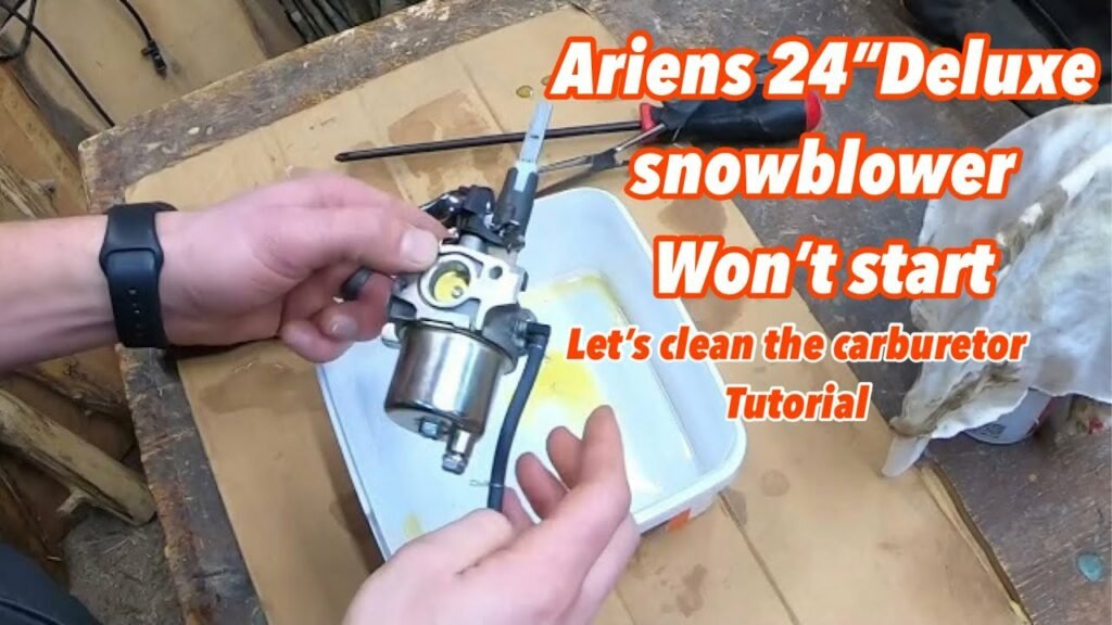 How To Clean Carb On Ariens Snowblower How To Clean Carb On Ariens Snowblower