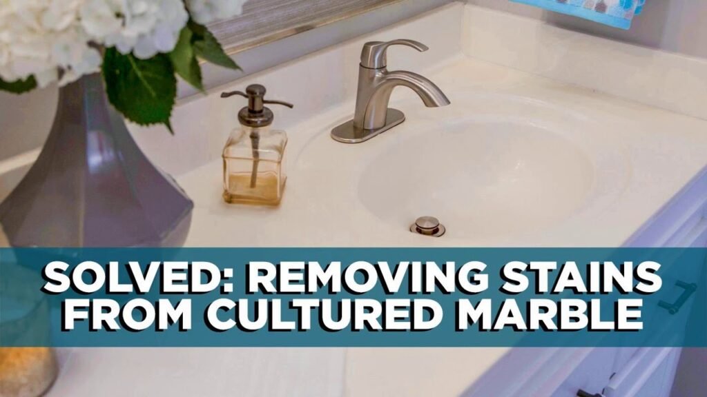 How To Clean Cultured Marble That Has Yellowed