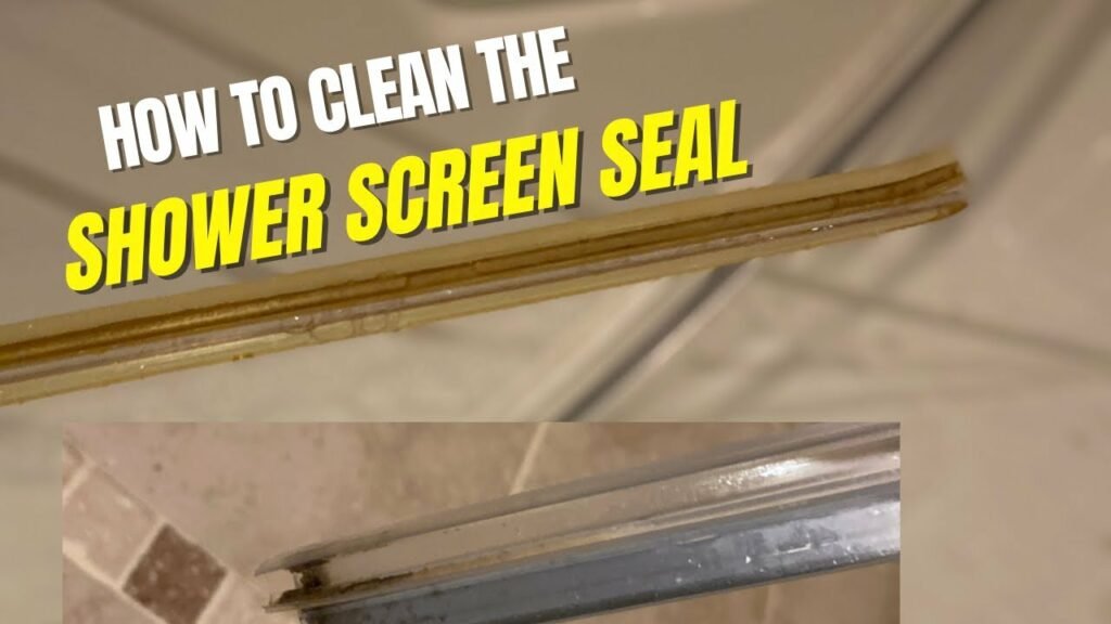 How To Clean Discolored Shower Door Seals How To Clean Discolored Shower Door Seals