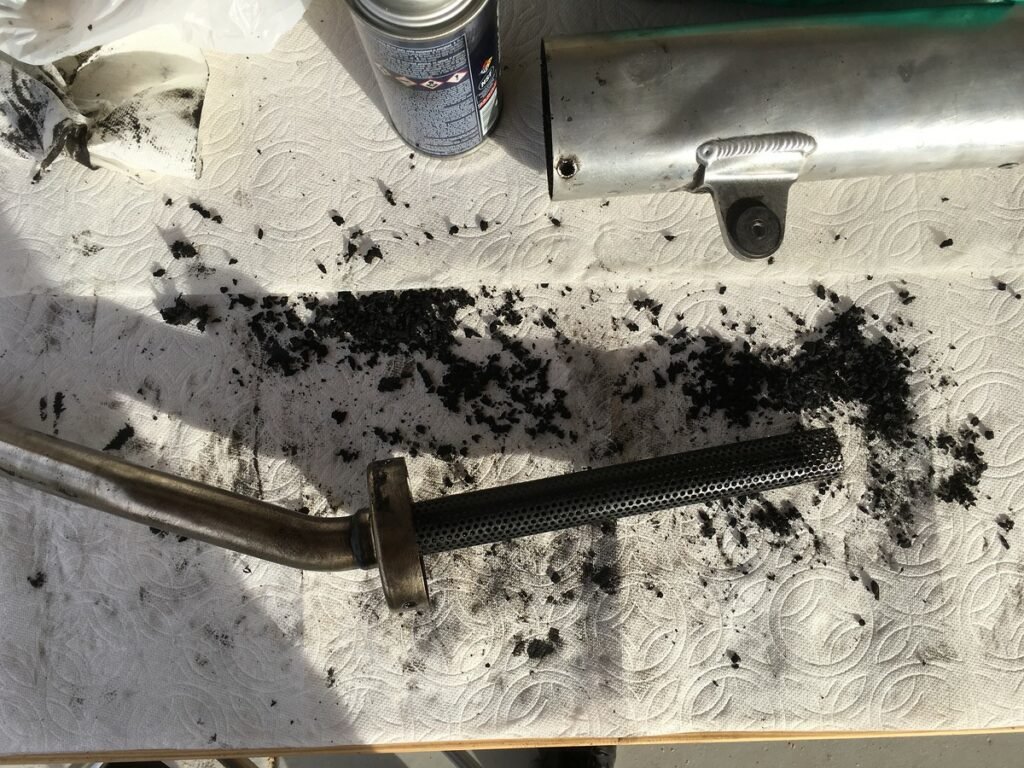 How To Clean Motorcycle Exhaust Pipe Inside