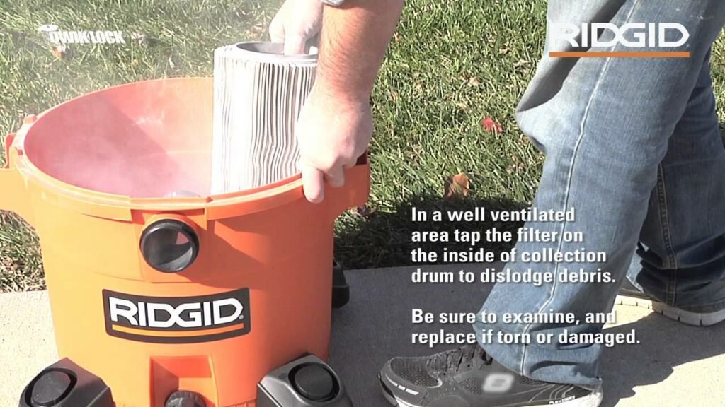 How To Clean Ridgid Shop Vac Filter