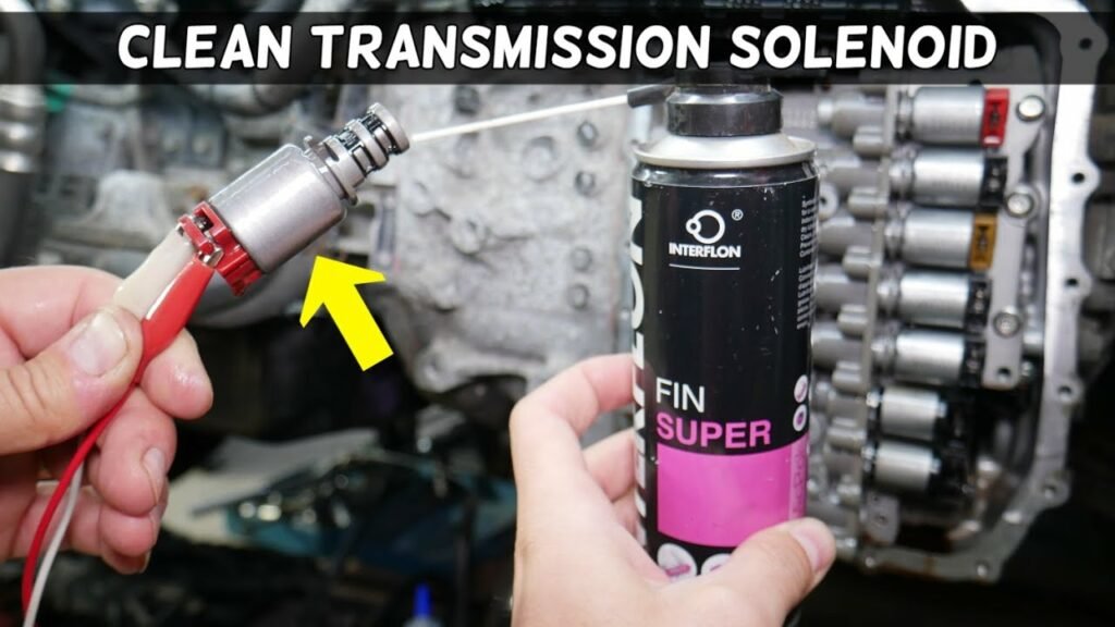 How To Clean Shift Solenoid How To Clean Shift Solenoid