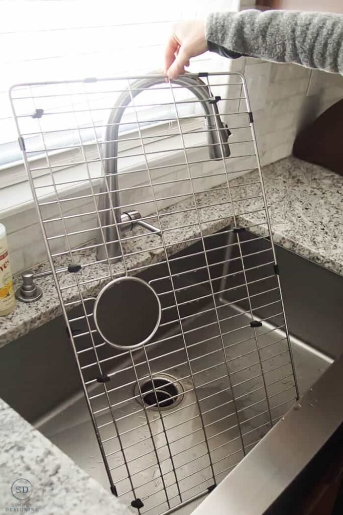 How To Clean Sink Grate