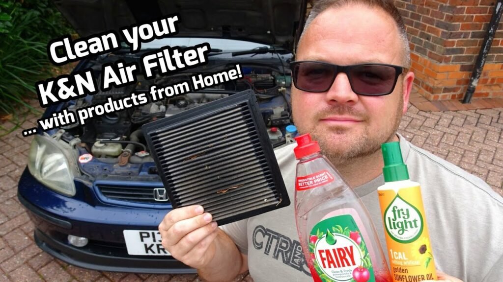 How To Clean The K&Amp;N Air Filter Without A Kit