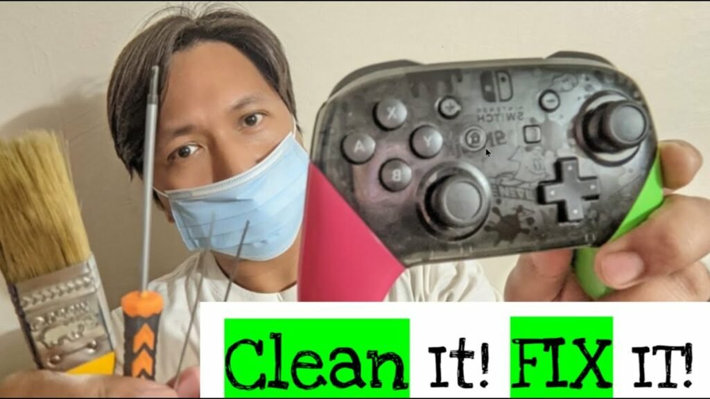 How To Clean The Nintendo Switch Pro Controller How To Clean The Nintendo Switch Pro Controller