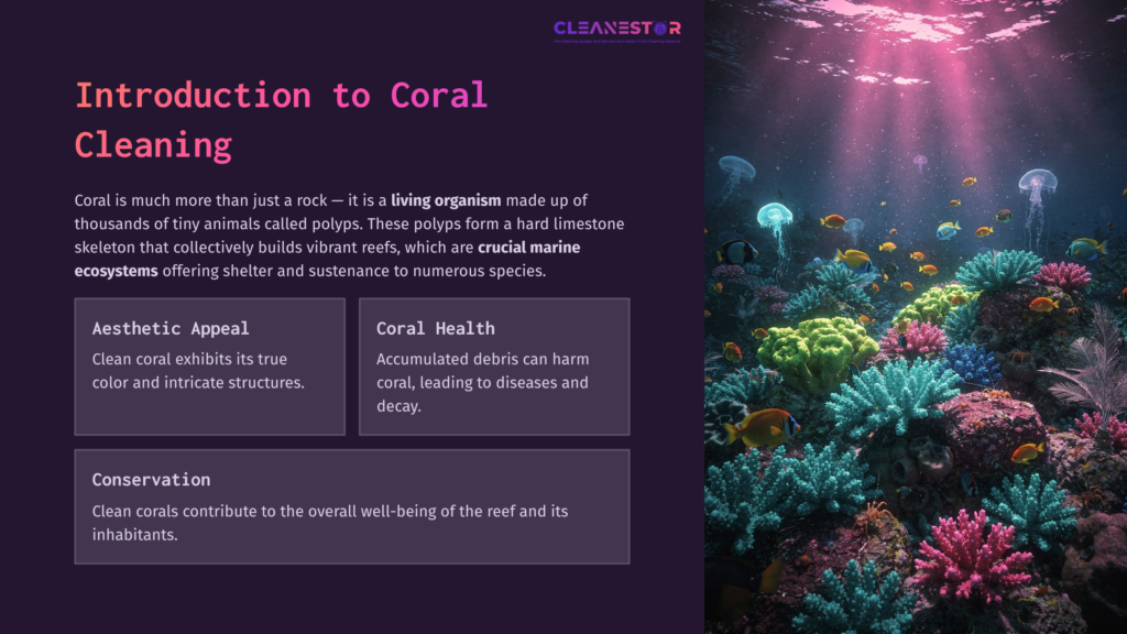 Colorful Coral Reef Under Shimmering Water, Showcasing Vibrant Corals And Marine Life, Illuminated By Soft Purple And Blue Light.