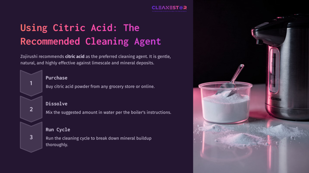 Using Citric Acid