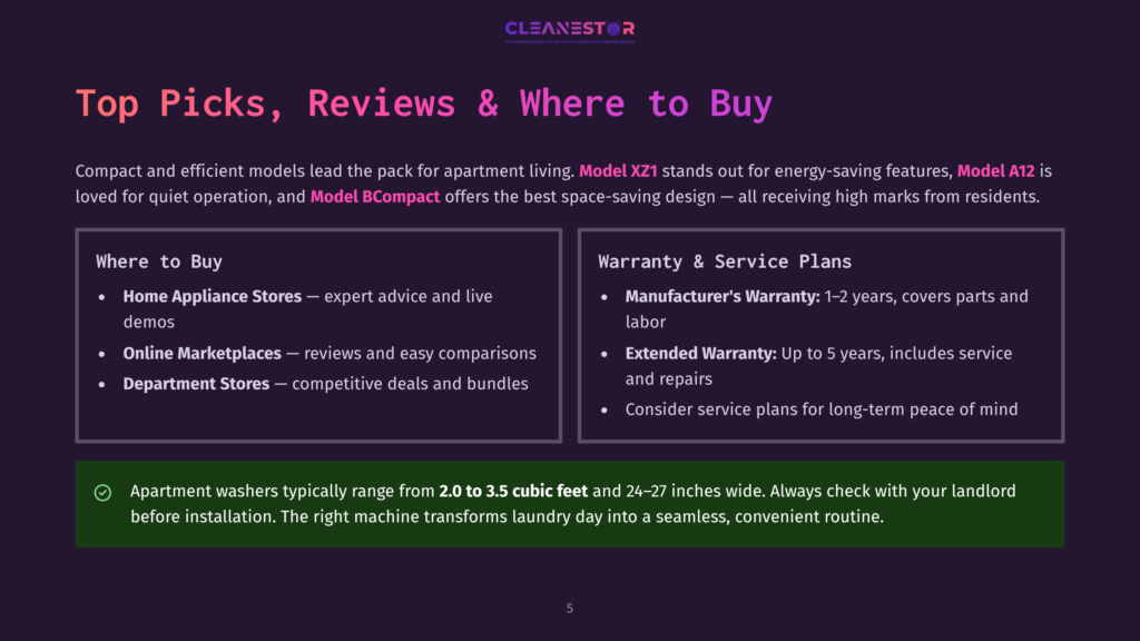 Cleanestor Brand Logo. Top Picks, Reviews &Amp; Where To Buy. Information On Appliance Stores, Online Marketplaces, Department Stores, Warranty, And Service Plans.