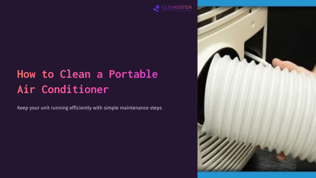 1 How To Clean A Portable Air Conditioner