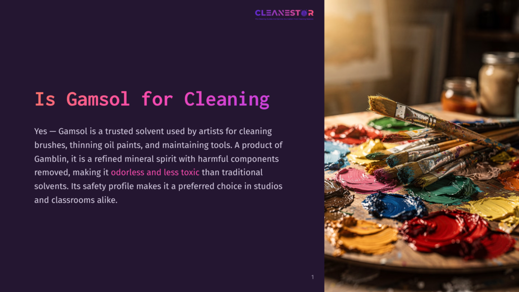 A Palette Of Vibrant Oil Paints In Red, Yellow, Blue, And Green, With An Assortment Of Well-Used Paintbrushes Resting On Top, Ready For Artistic Creation.