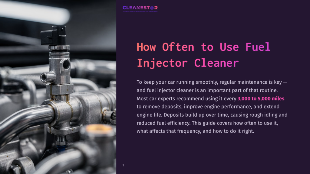 1 How Often To Use Fuel Injector Cleaner Close-Up Of A Complex Metal Fuel Injector System With Chrome Pipes And A Black Component, Suggesting Engine Maintenance And Car Care.