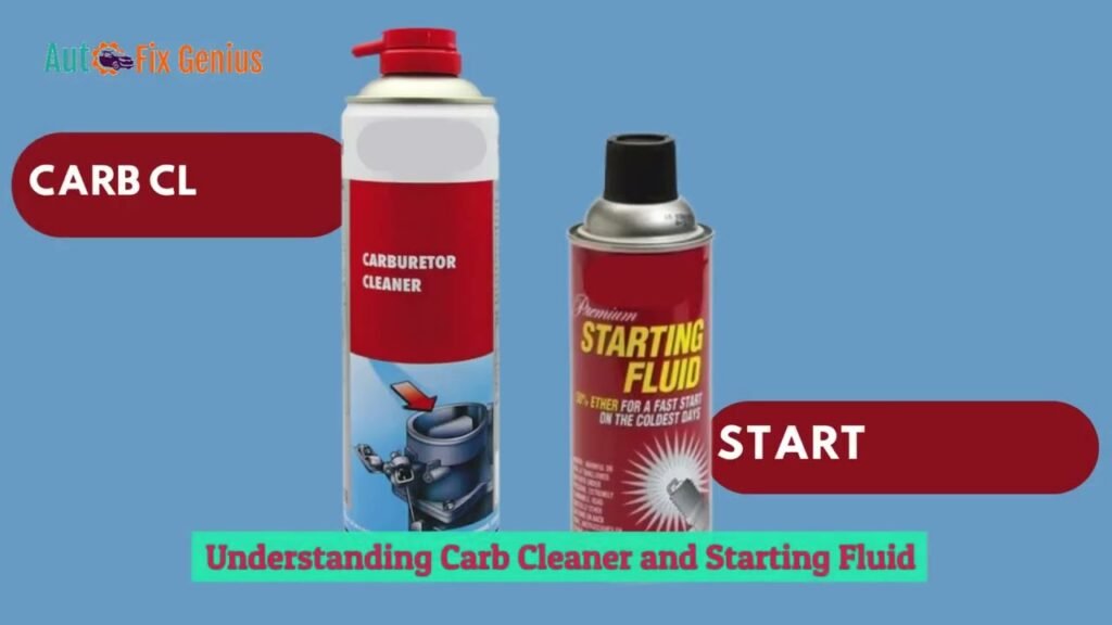 Can You Use Carb Cleaner As Starting Fluid
