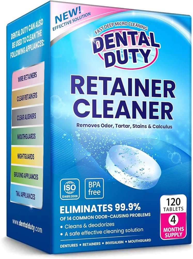 Does Denture Cleaner Work For Retainers