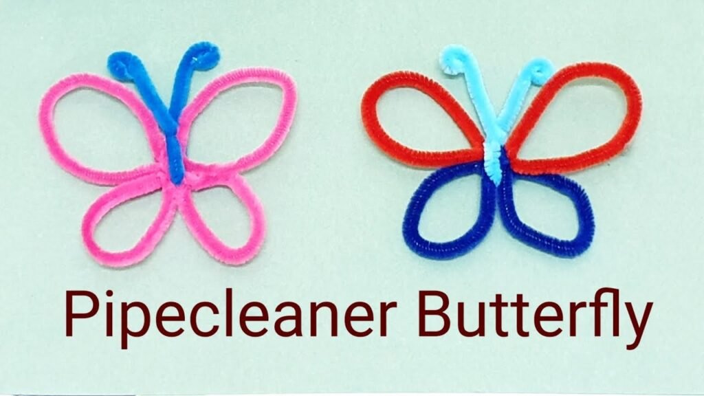 How To Make A Pipe Cleaner Butterfly