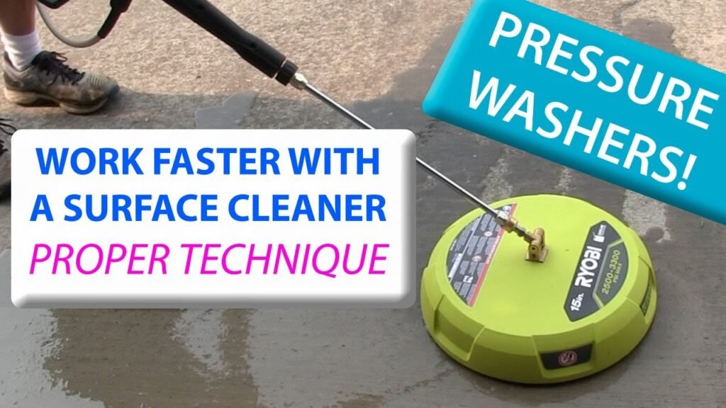 How To Use A Surface Cleaner