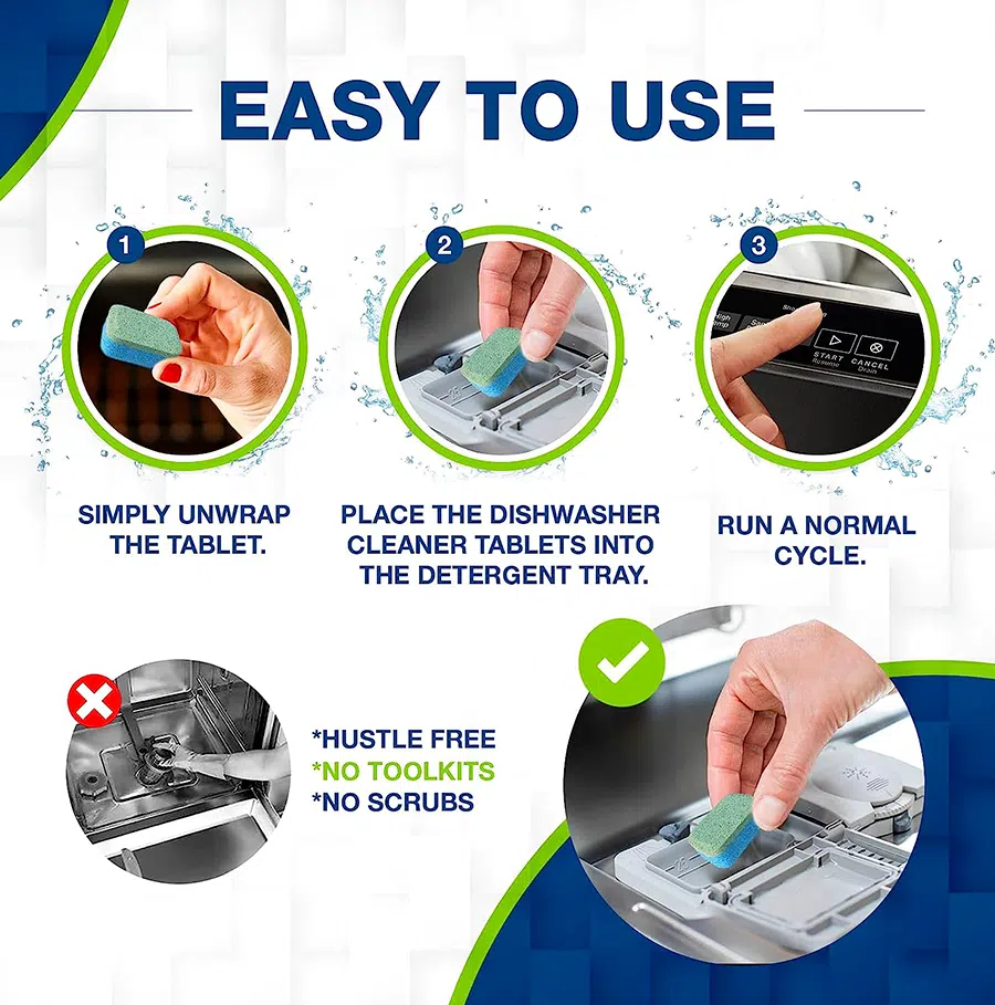 How To Use Dishwasher Cleaner Tablets