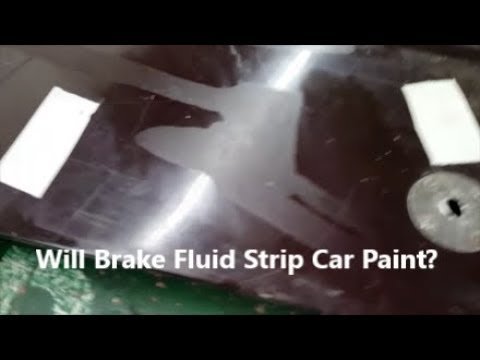 Will Brake Cleaner Remove Paint