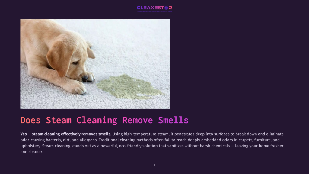 A Sad-Looking Golden Retriever Puppy Lies On A Light Gray Carpet Next To A Green Stain, Suggesting A Pet Accident That May Require Steam Cleaning.